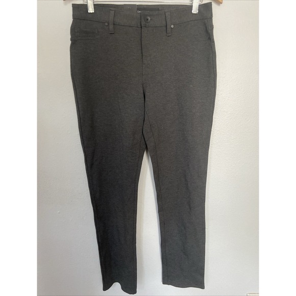 Calvin Klein Jeans Women's Mid Rise Stretch Skinny Pants Size 10 - Picture 1 of 12